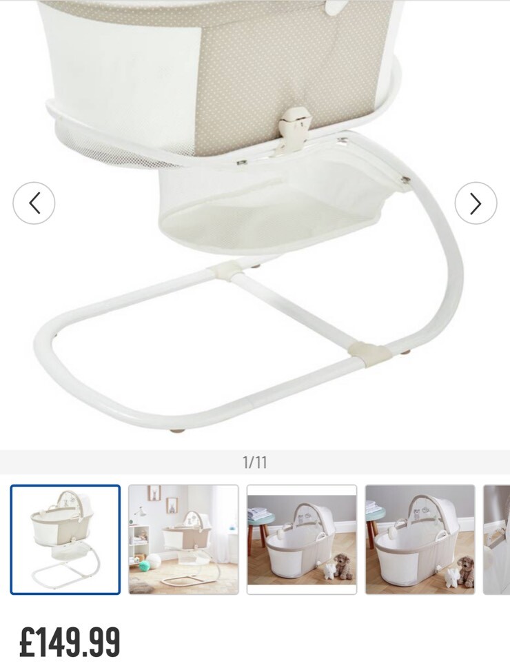purflo purair breathable bassinet